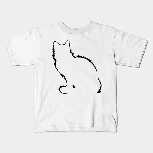 I Love Cats Kids T-Shirt by Merchment